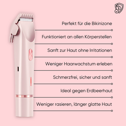 Pelvora Intimrasierer 2-in-1